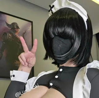 🖤Luna Aoki - Busty Masked Goth 🖤(FREE)🖤, OnlyFans gratis